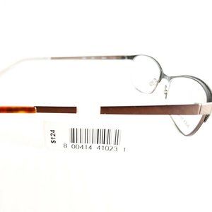 Flex Titanium RX Eyeglasses Frame Brwn 52-16-135